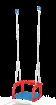 фото Подвес металлический на длинной цепи с термоусадкой